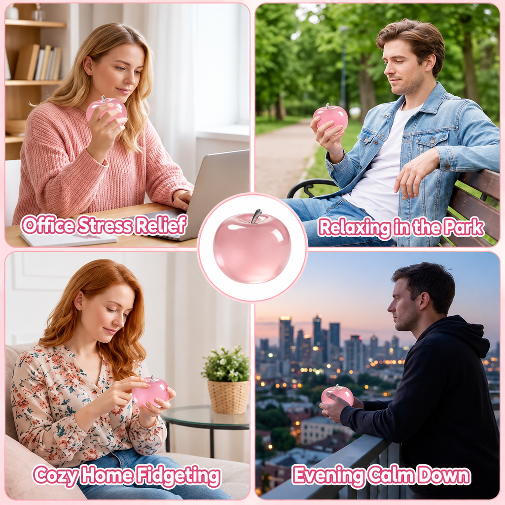 Cute Apple Taba Squishy Blind Box – Soft Slow-Rebound Fidget Toy