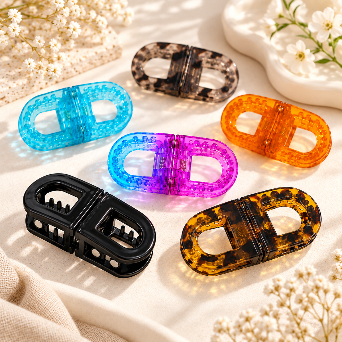 Magnetic Root Lift Hair Clip – No-Crease Styling Clip for Bangs & Flyaways