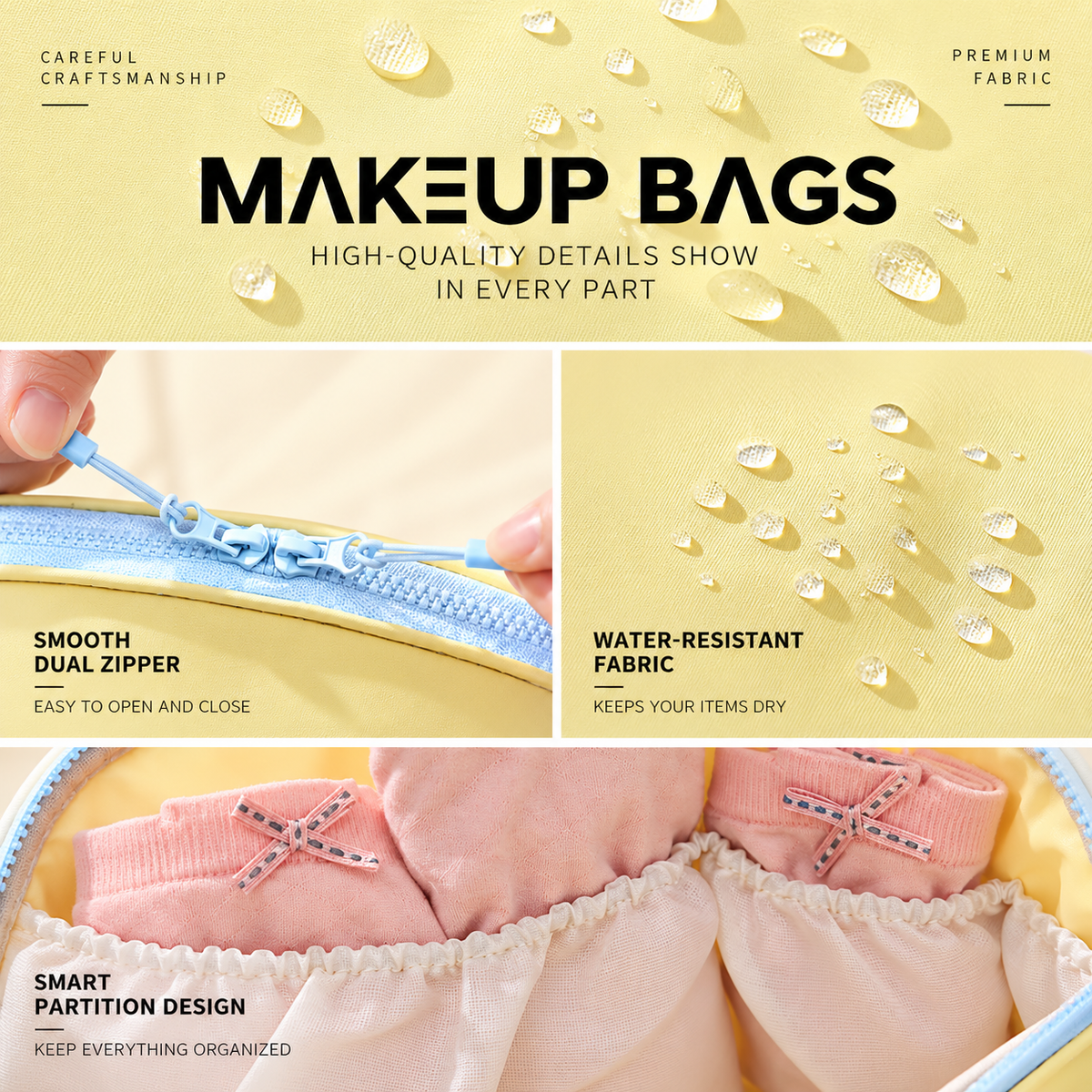 Travel Lingerie Organizer Bag – Bra, Underwear & Sock Storage Case