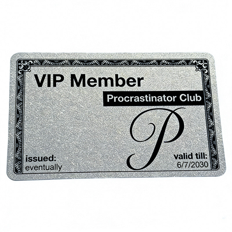 Funny Prank Wallet Card – Novelty Excuse & Joke Identity Card