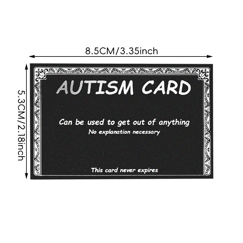 Funny Prank Wallet Card – Novelty Excuse & Joke Identity Card