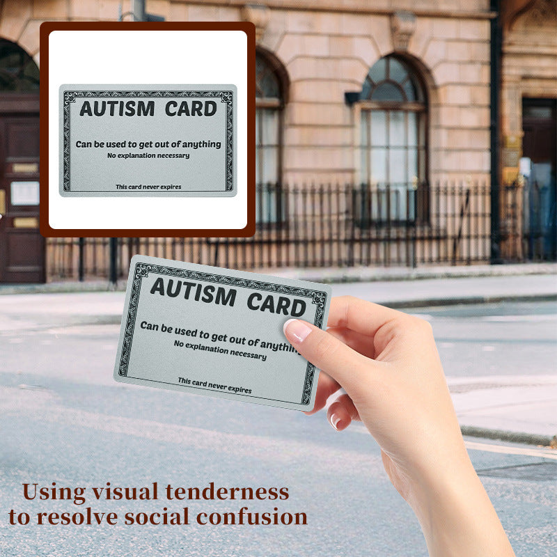 Funny Prank Wallet Card – Novelty Excuse & Joke Identity Card