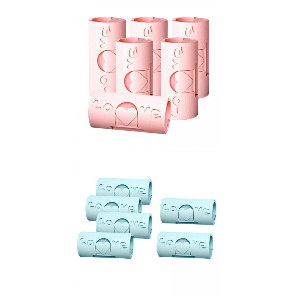 6-Pack Heart Duvet Clips – Cute No-Pin Bedding Fasteners for Comforters, Sheets, Blankets & Snack Bags
