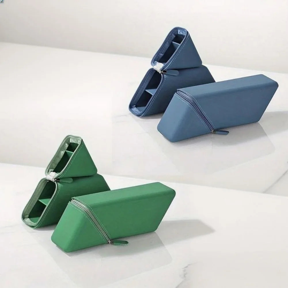 A Cute Pencil Case with a Foldable and Waterproof Silicone Pen Holder - Suitable for Desks, Study Rooms and Offices