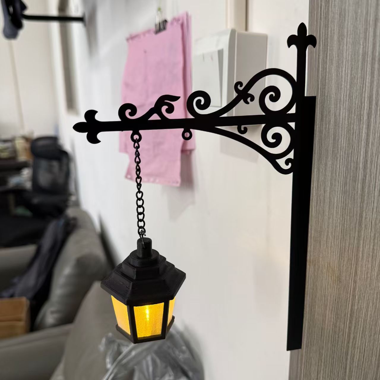 Library Lantern-Decorative Bookshelf Lighting, Reading Book Shelf Lights for Bookworms, Antique Led Books Nook Lamp Ornament for Study Reading Corner Home Library, Unique Gift for Book Lovers(3Pcs)