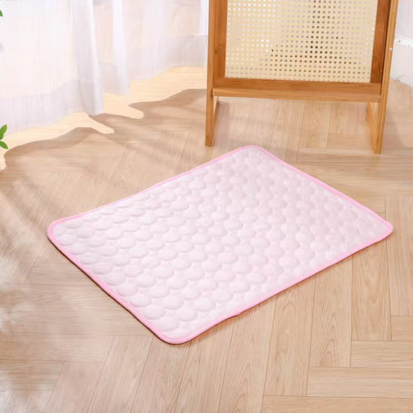 Genérico Alfombrilla Refrescante para Perros Exterior - Colchoneta Enfriadora De Seda Helada para Mascotas - Cama Manta para Descansar Y Jugar En Verano Razas Pequeñas Medianas Y Grandes