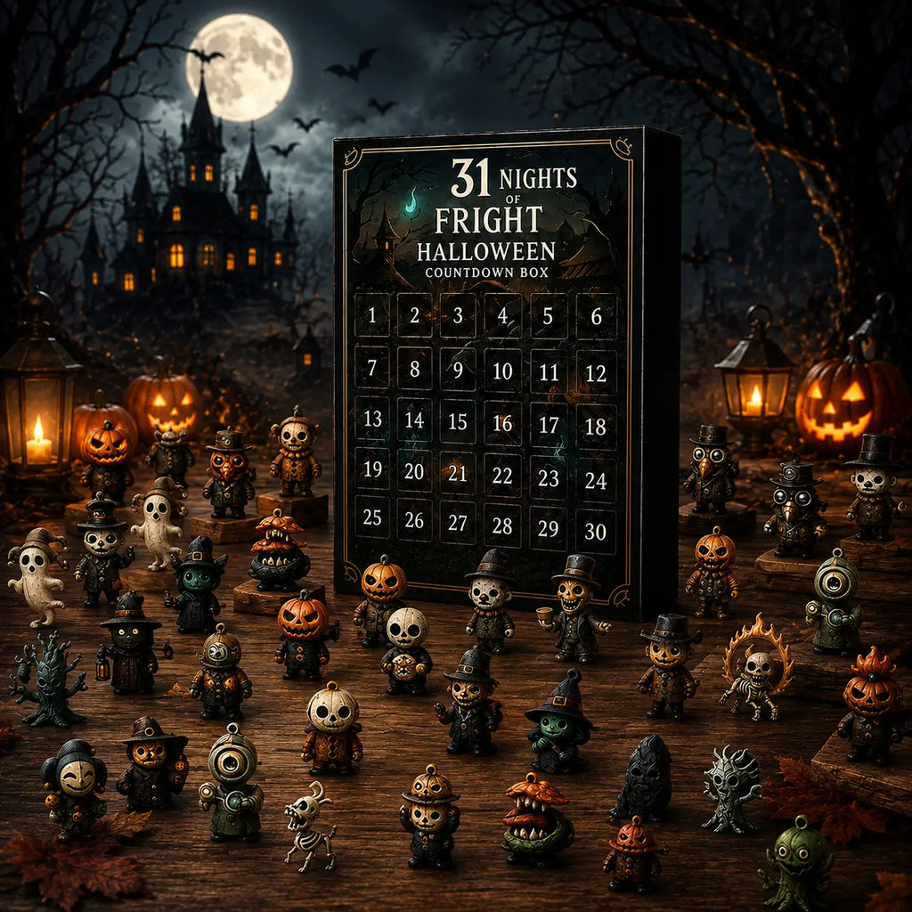 2026 Halloween Advent Calendar – 15 or 31-Day Blind Bag Surprise Gift Box