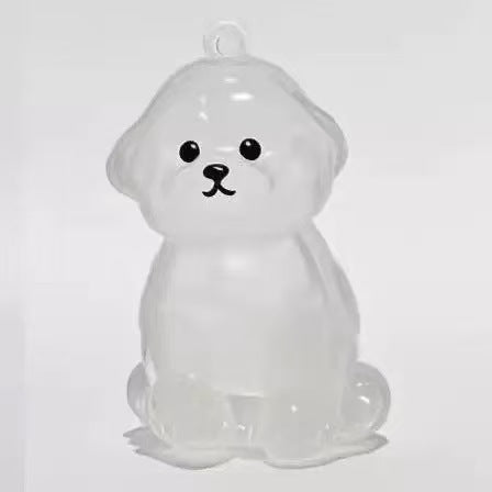 Colector de pelo de perro llavero encanto caja de almacenamiento conmemorativo,Llavero de pelo de mascota,Colgante de cápsula de recuerdo de piel de mascota