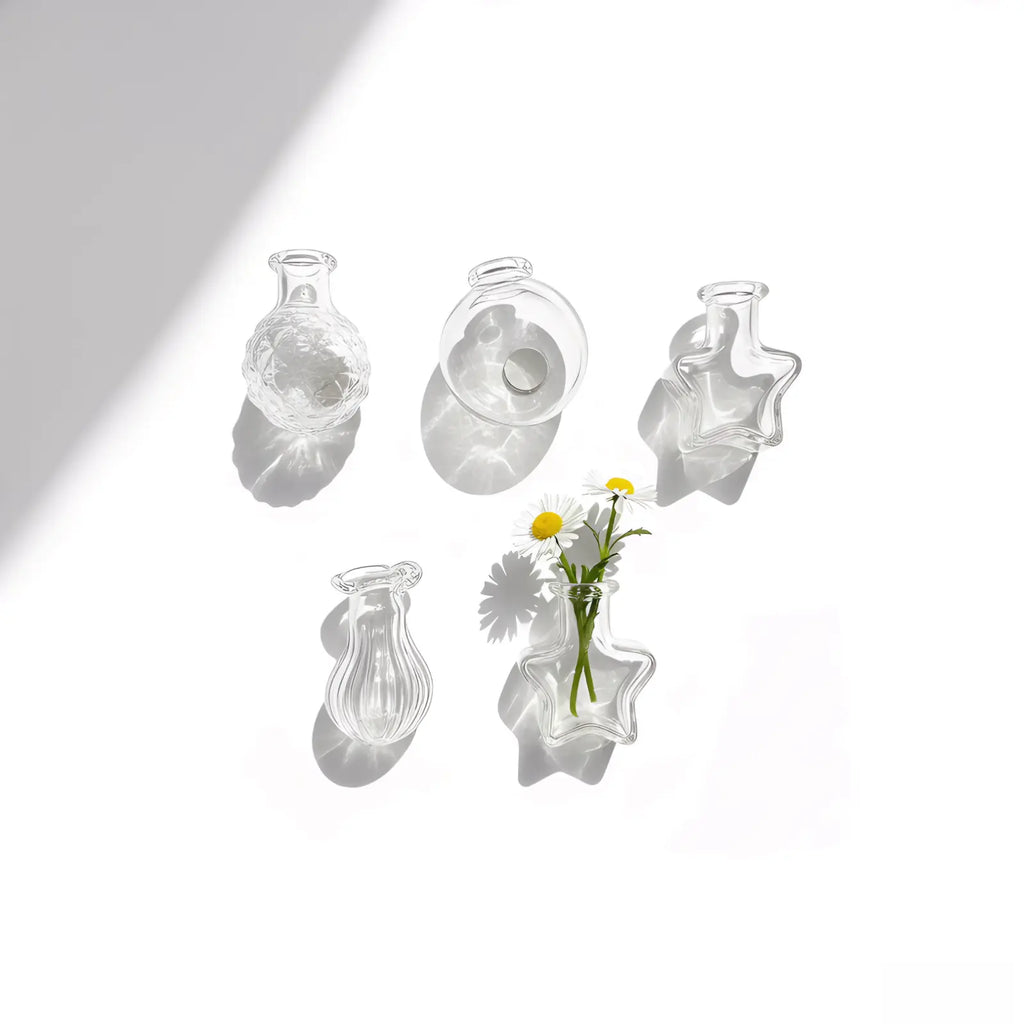 Jingdezhen Handmade Mini Vase Fridge Magnets (8-Set)