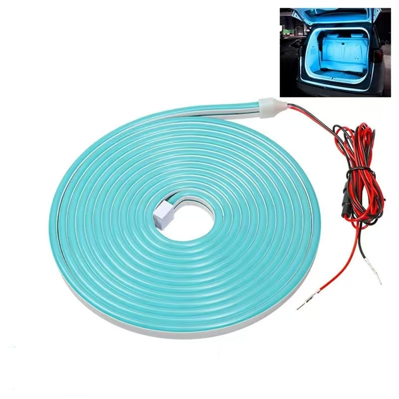 Universal Car Trunk LED Light Strip | Plug & Play Cargo Lighting with Dynamic Start-Up Scan & Steady-On Mode