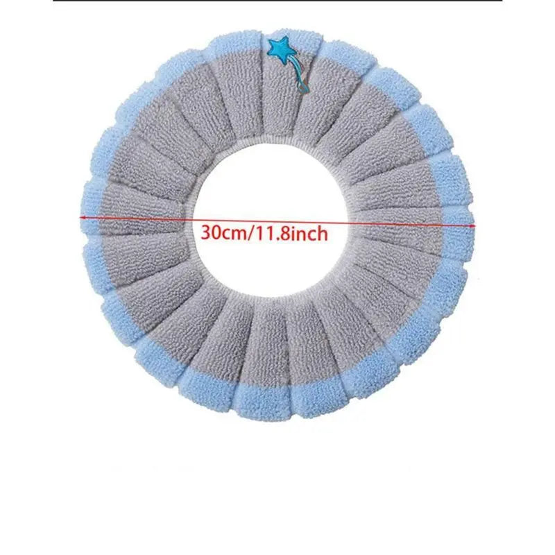 4PCS Washable Toilet Seat Cushions – Soft Padded Warm Seat Covers