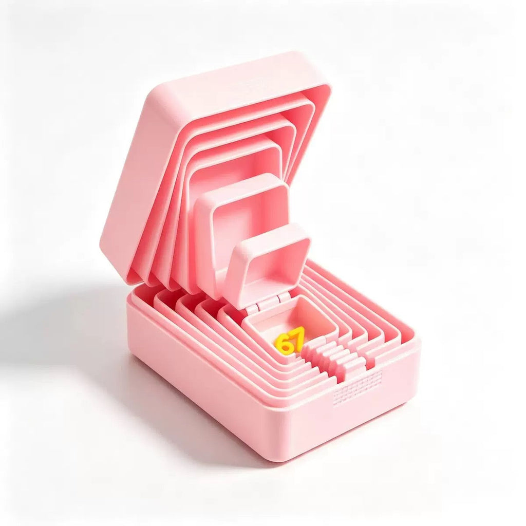 6-Layer “67” Nested Prank Gift Box – Never-Ending 3D Printed Surprise Box