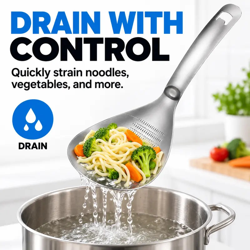 5-in-1 Kitchen Helper Tool – Masher, Grater, Strainer, Egg Separator & Bottle Opener