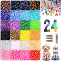 40,000PCS Rhinestone Bedazzling Kit – 40 Colors 3mm Flatback Resin Gems with Tools