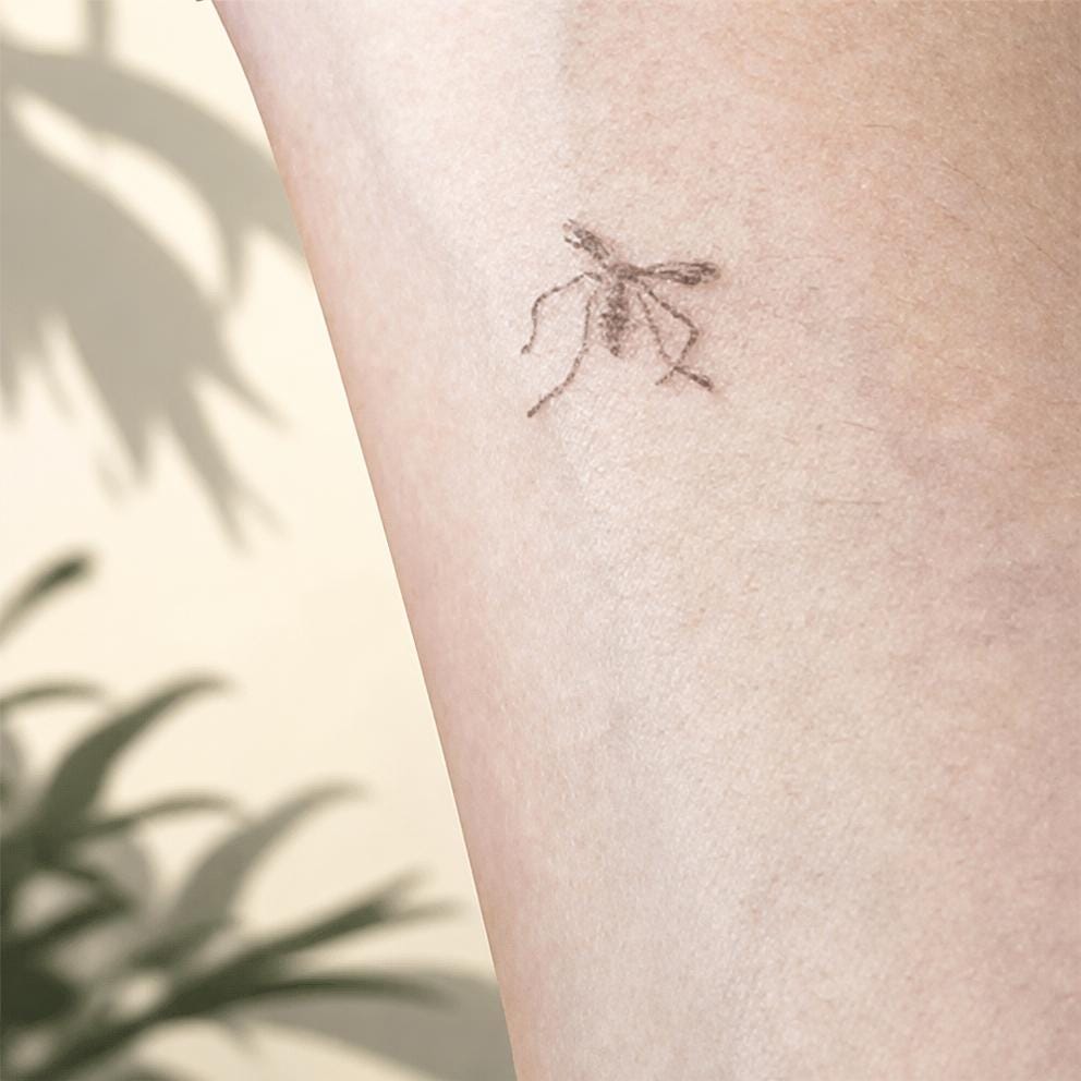 Mosquito Prank Stamp – Funny Bug-Impression Rubber Stamp for Parties, Crafts, Cards & Gag Gifts